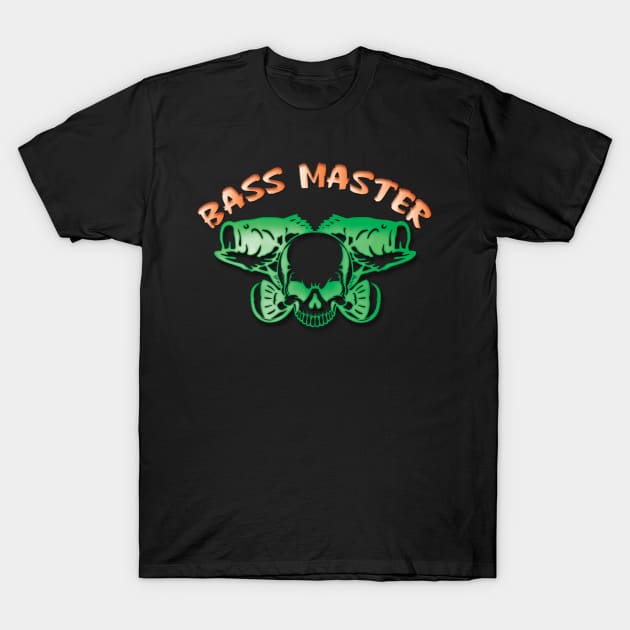 Bass Master T-Shirt by Fisherbum